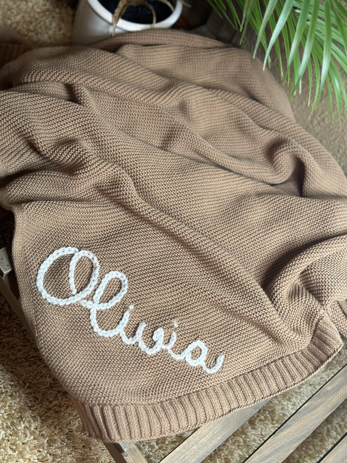 Custom Embroidered Blanket