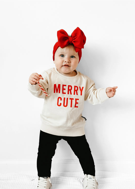 Merry Cute Crewneck