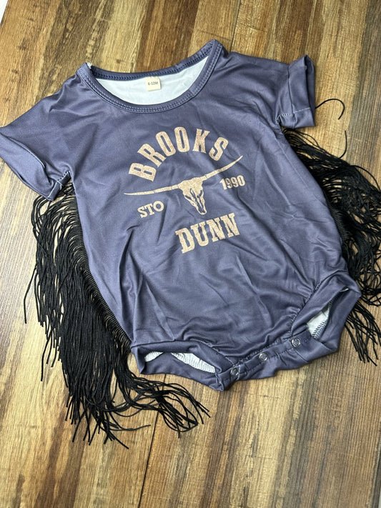 Brooks & Dunn Baby Romper