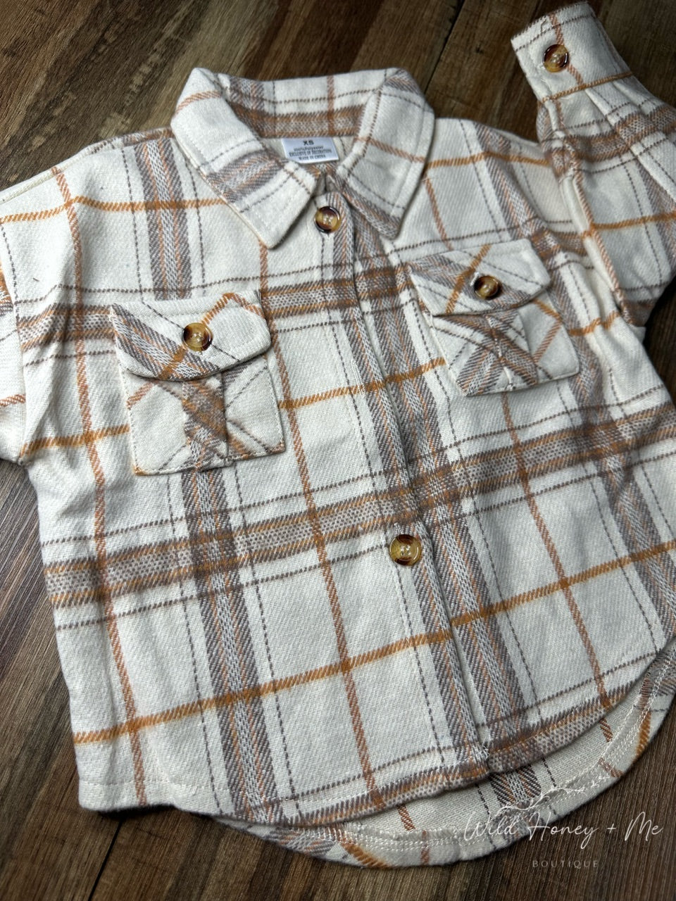 Unisex Plaid Button Up Flannel