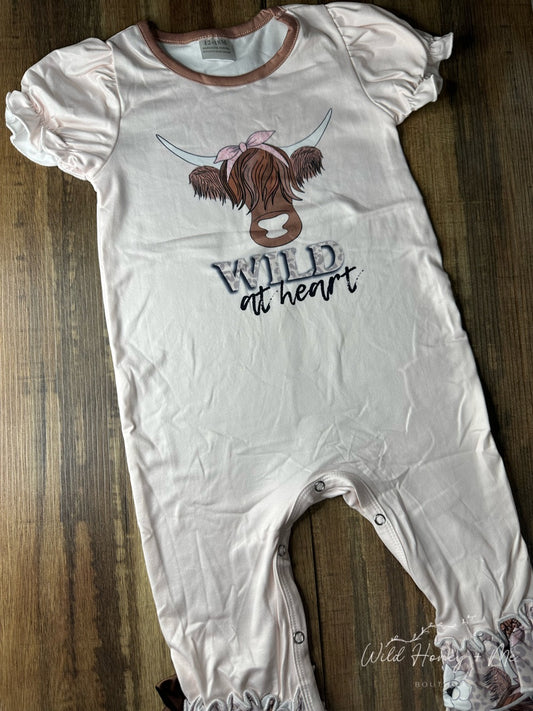 Highland Cow Romper