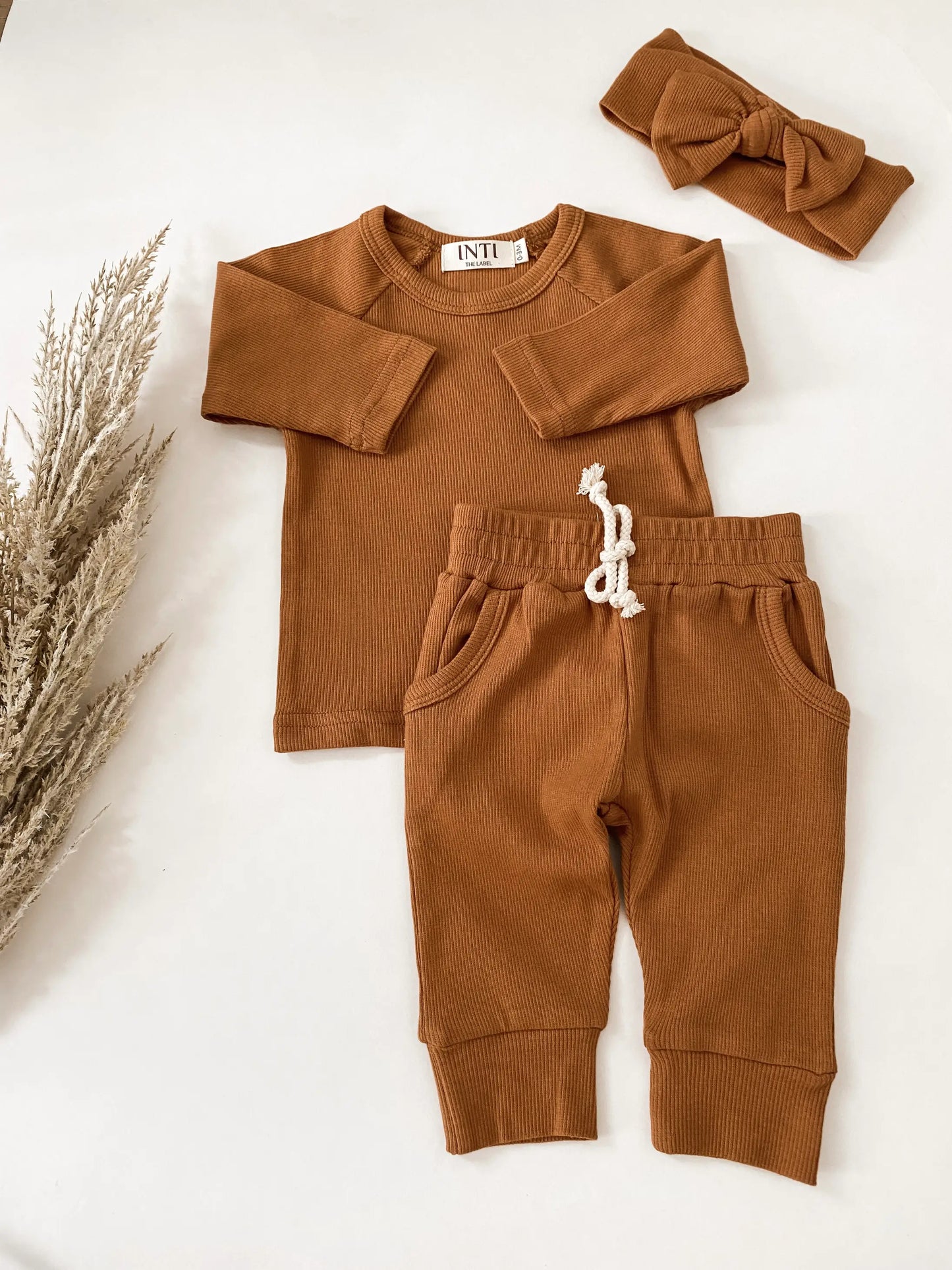 Ribbed Knit Lounge Set